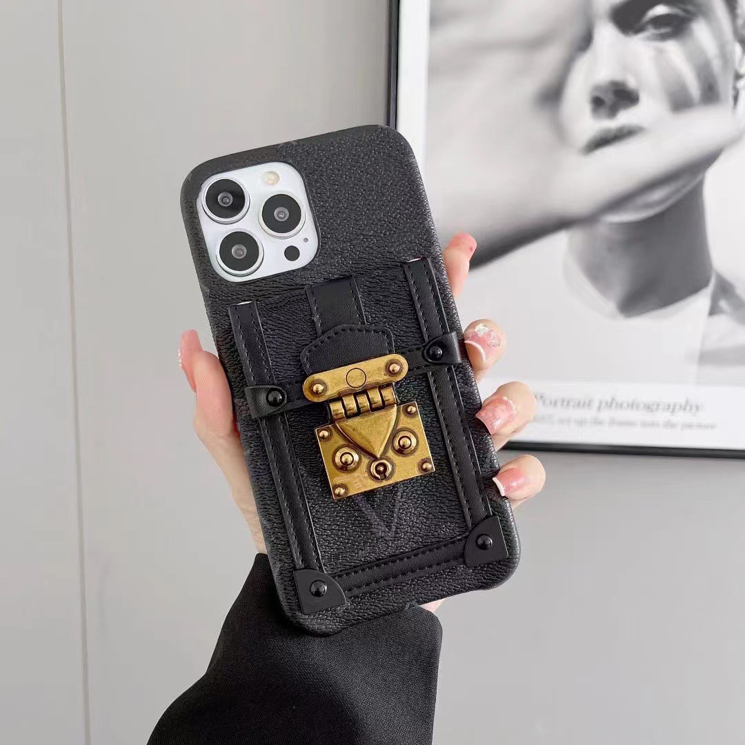 

Luxury Designer Phonecases For IPhone 1313pro13promax12 12pro 12promax 11 11pro 11promax With Card Slot For X Xs Xr Xsmax 7p 8p Phone Case, L1