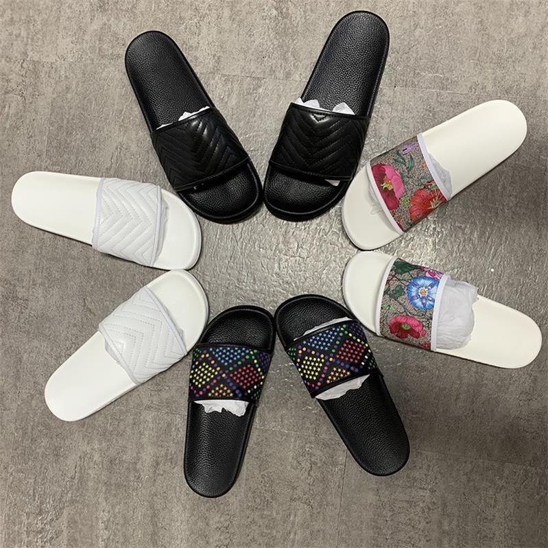 

Designer Pink Flowers Slipper Men Women Gear Bottoms Striped Sandals Flip Flops Black White Summer Beach Shoes, 29