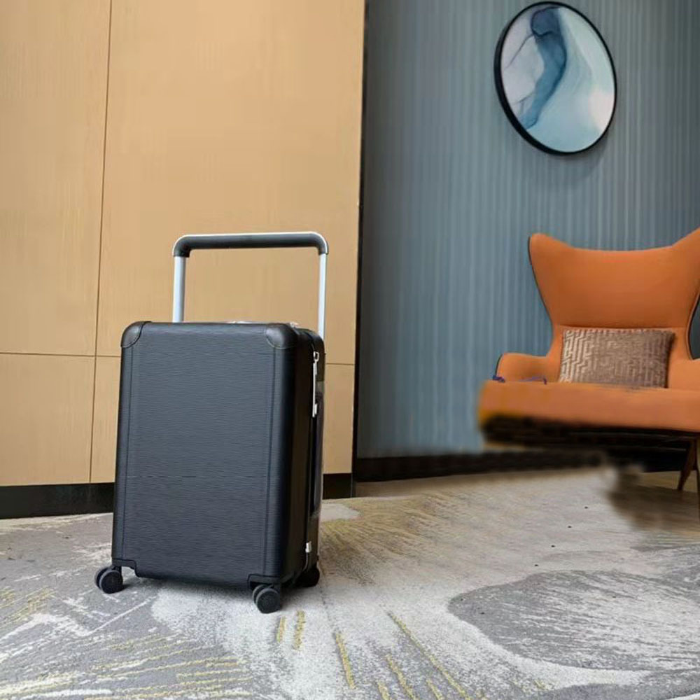 9A Travel Suitcase leather Duffel bag designers 55CM Luggage Fashion unisex Trunk Men women Bag with box Rod Box Spinner Universal Wheel quality
