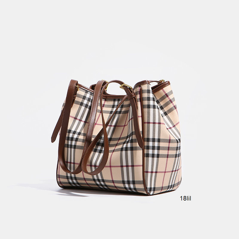 

Designer Burbrerys Woman Handbags Bag lattice pattern war horse women's classic one shoulder with leather portable shopping 18lil, Checked