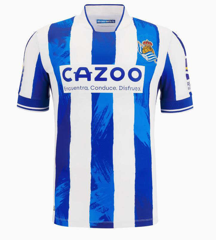 haveluxury Real Sociedad 2022 2023 Girona Soccer Jersey OYARZABAL X PRIETO PORTU DAVID SILVA Football Shirt JUANMI 22 23 Carlos Fernandez camiset-image-777786948