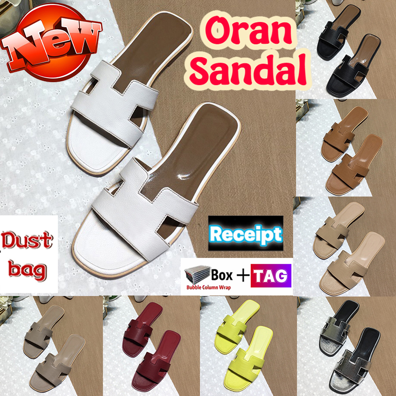 

Designer Oran Sandal Newest Women Slippers Ladies Flat Low Heel Slides Fashion Luxury Scuffs Indoor Outdoor Summer Beach Sandals shoes Convenient Slide Sandal, 27