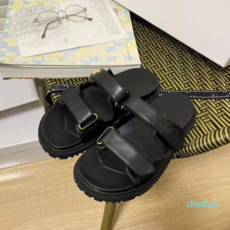 

Fashion Act Sandals OP76 Slides Womans Shoes Sliders Sandal Genuine Leather D Casual Slide Slipper Outdoor