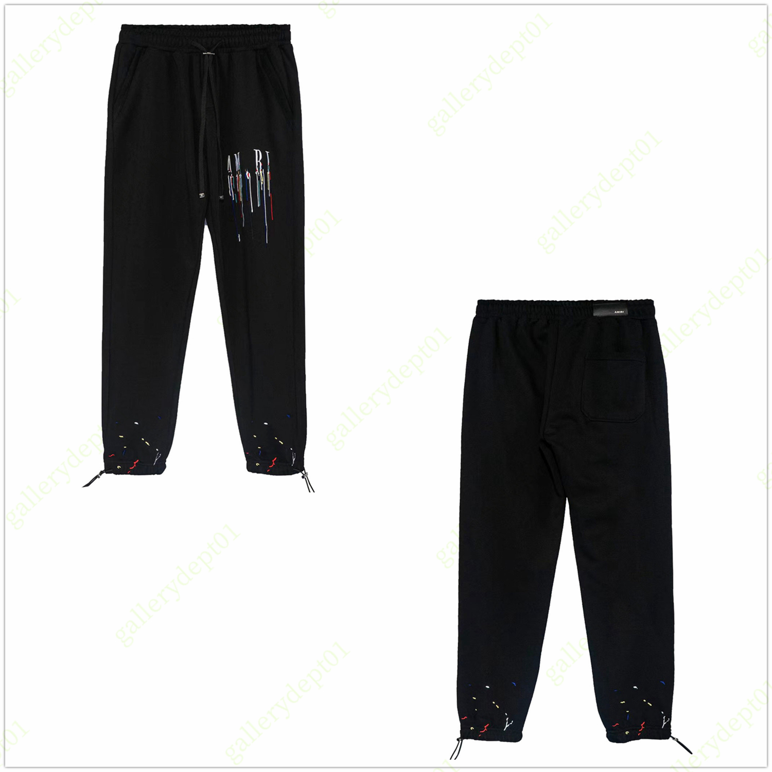 

pants pants designer men cargo pure cotton sweatpant High quality tech fleece Tassel letters jogger Loose casual oversized version jogging Terry pant joggers GEIR, Style no.3