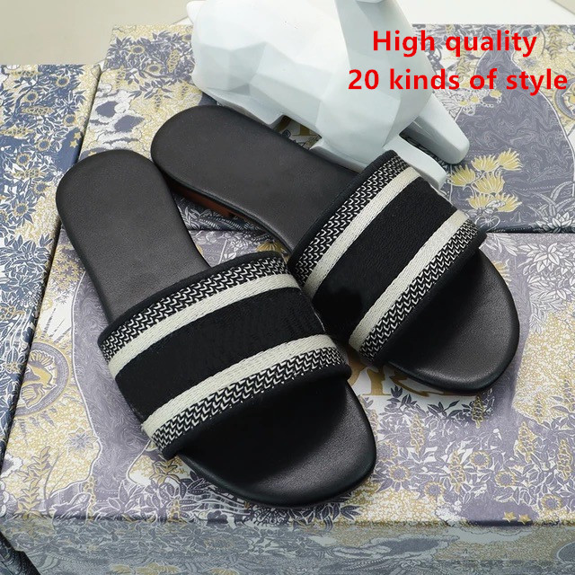 

Paris High quality Luxury Designer Sandals Women Summer 2022 brands Slippers tory Flat Beach Fashion Wild Women's Shoes Fast Delivery tb, D1 high quality