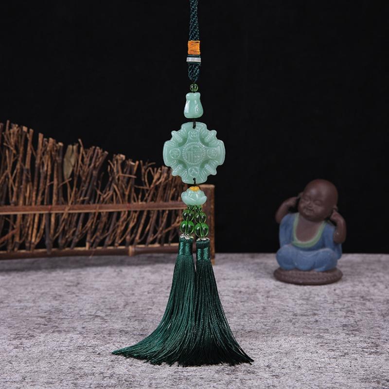 

Interior Decorations The Tassel Colored Glaze Car Pendant Rearview Mirror Accessories Pixiu Hanging Safe In And Out Of TheInterior