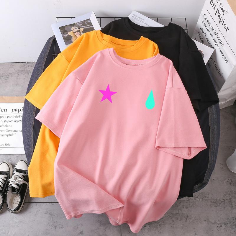 

Women' T-Shirt HunterXHunter Short Sleeve Harajuku Tees Summer O-neck Camisetas Anime Japan Woman T-shirts High Quality Streetwear Clothing, Black