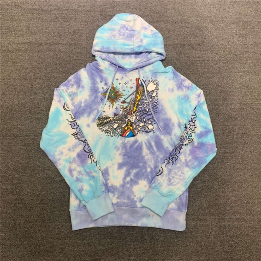 

Prints Sweatshirts Tie Dye Travis Scott Chinatow Market Hoodie Men Women Quality Vintage Sweaters