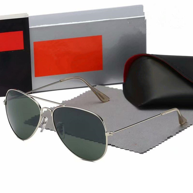

Ray Sunglasses Man Classic Brand Women 2022 Luxury Designer Eyewear Ben Metal Frame Designers Sun Glasses Woman