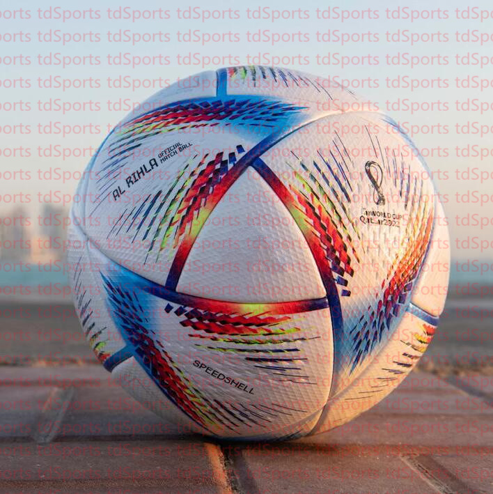 

New top quality 2022 World Cup soccer Ball Size 5 Size 4 high-grade nice match football (Ship the balls without air)