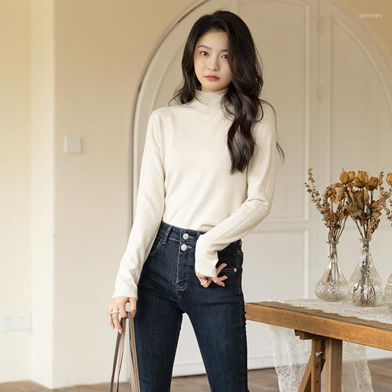 

Women's Sweaters 2022 Winter For Women Bottoming Tops Long Sleeve Sexy Thin Comfortable Pullover Female Clothing MXA43Z0200Women's Jemi22, Blue