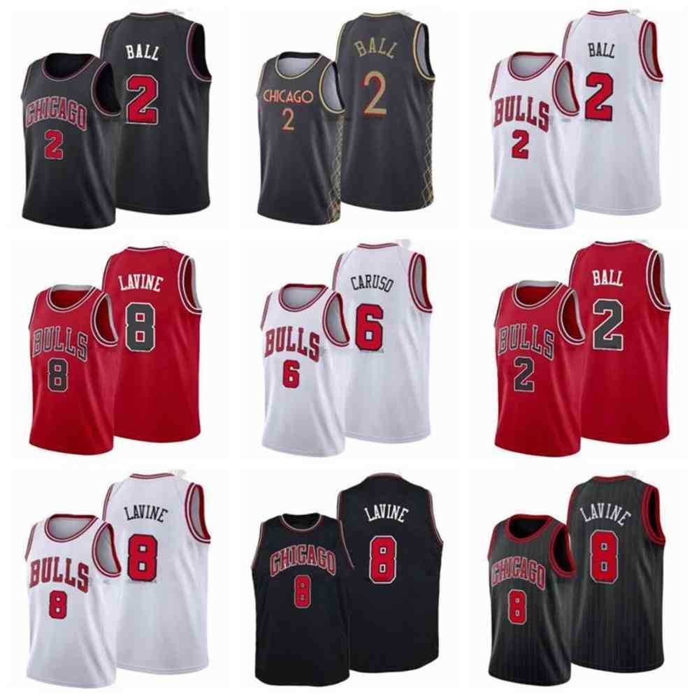 

Chicago's Bulls's 2 Lonzo Ball Zach 8 LaVine Basketball Jerseys 6 Alex Caruso Derrick 1 Rose 11 Demar DeRozan Jersey 2021-22 Mens Youth S-3XL, As photo