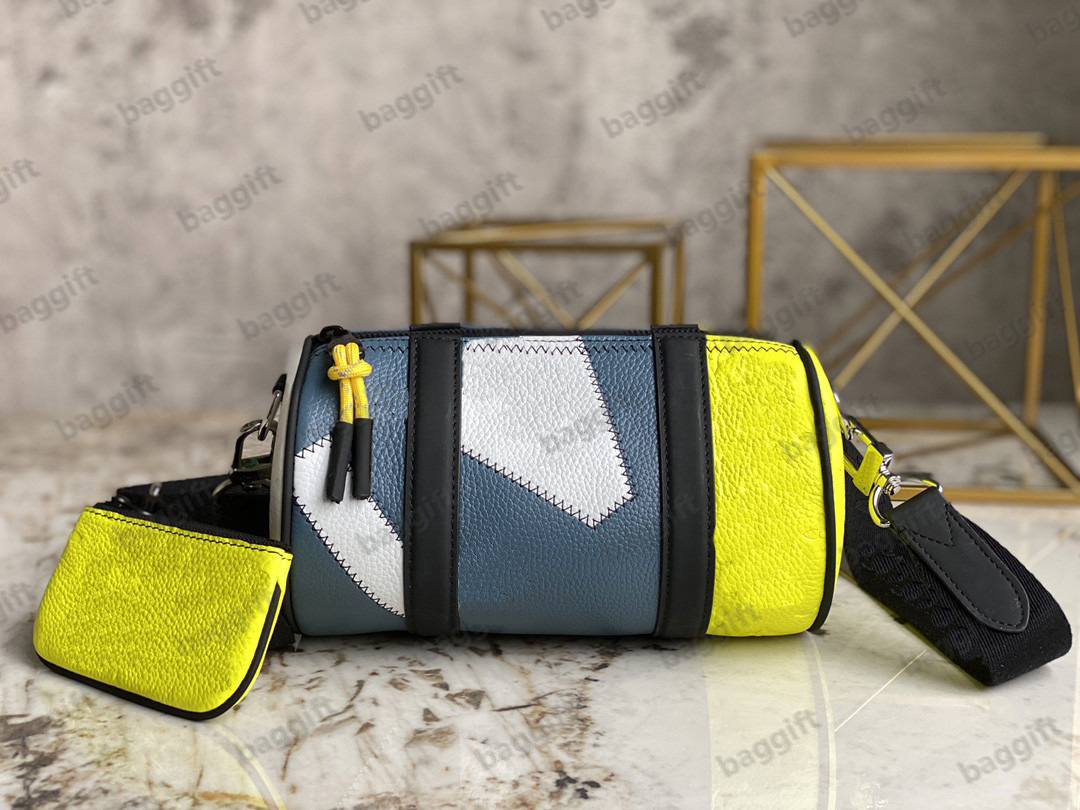 

PAPILLON Polochon Sunset pastel Midnight fuchsia Bags Taurillon leather Pillow Purse Women Shoulder Cross body Wallet Mini Handbag M46078 M59860 M46206 M59927, No bag;for balance fees