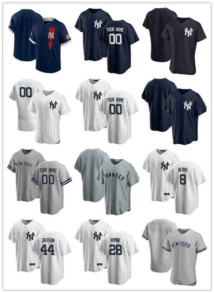 

Custom Jersey Mens women Youth New York''Yankees''44 Reggie Jackson 59 Luke Voit 8 Yogi Berra 28 Austin Romine Baseball Jerseys, Color