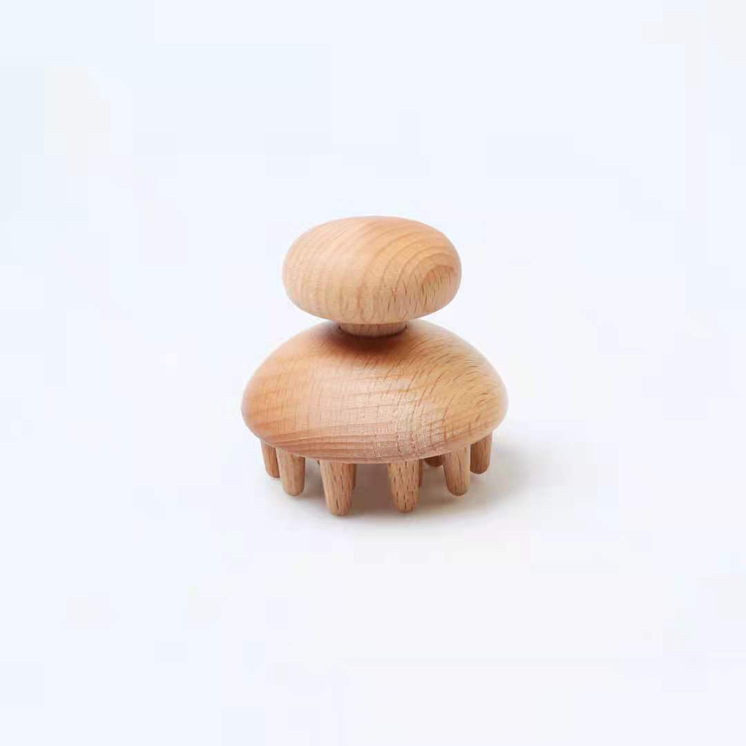 

Wooden Massager Mushroom Octopus Shape Manual Wood Therapy Massage Tool Anti Cellulite Lymphatic Drainage Relief Muscle Tensionor Tool