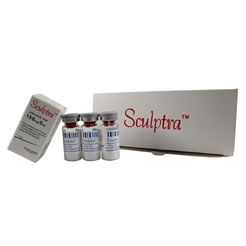 Articles de beauté sculptra PLLA Poly-L-Lactic Acid 1vials x5ml Demal Fill Anti-âge Plastic Facial Surgeriy