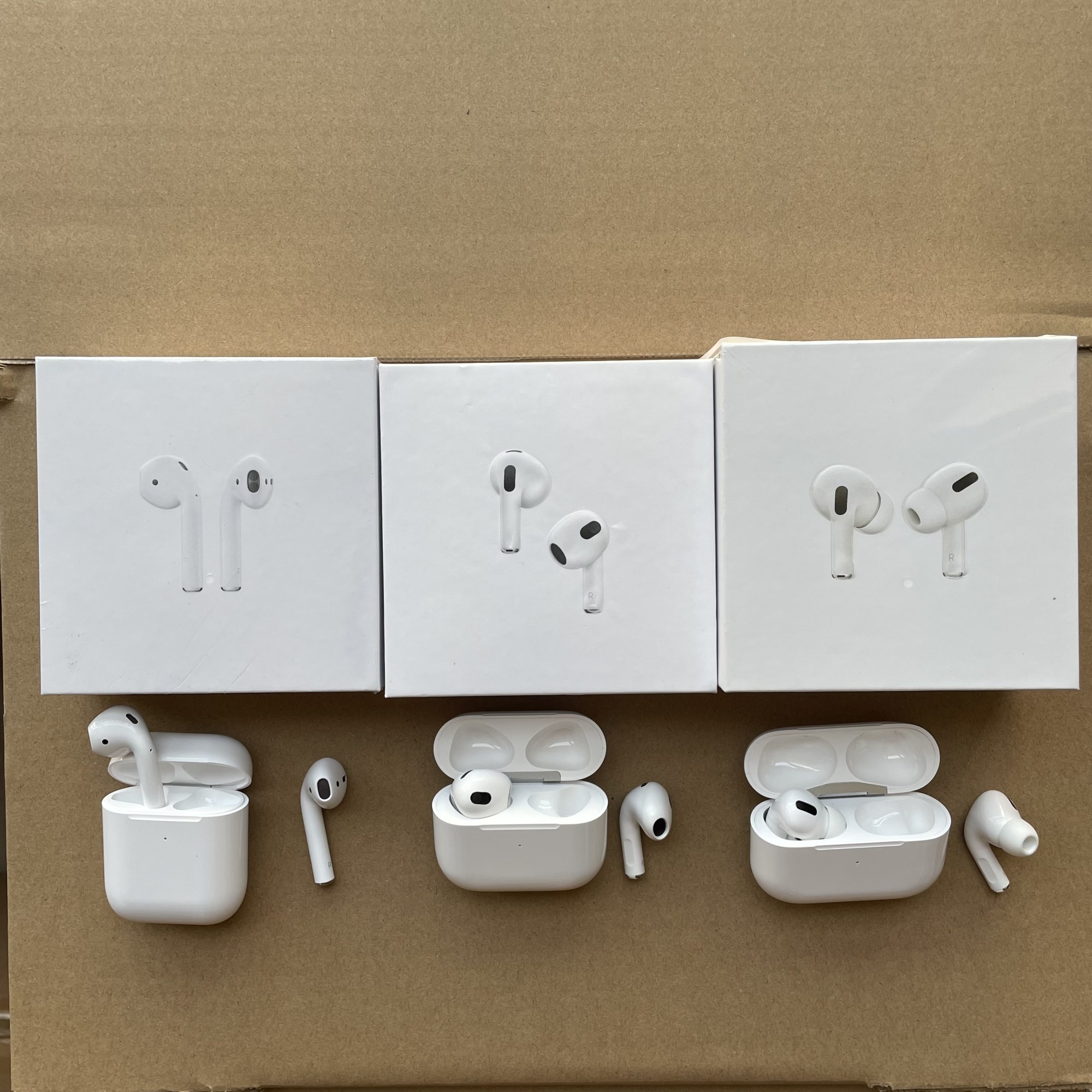 

Top Quality Apple earphones AirPods 3 Pro airpod Air Pods Gen 3 H1 Chip airpods Transparency Wireless Charging Bluetooth Headphones AP3 AP2 Earbuds 2nd Headsets, Best quality