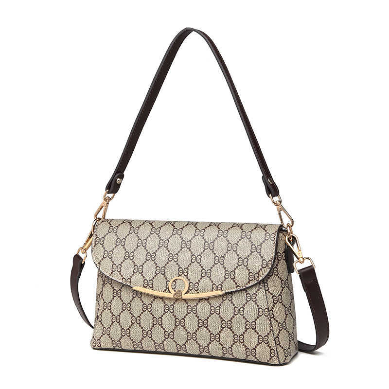 

Shoulder Bags women fashion new fashion print underarm bag shoulder messenger bag handbag women 2022 top quality, 10