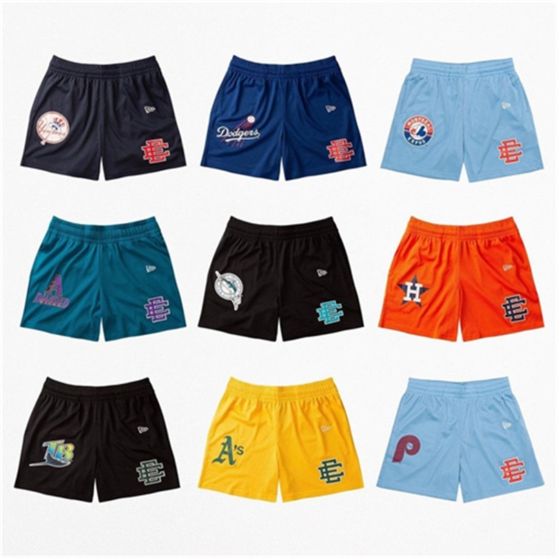 

high quality brand Summer Running Shorts Men Sport Fitness Training Quick Dry Gym jogger gym Short Pants 220406, Black