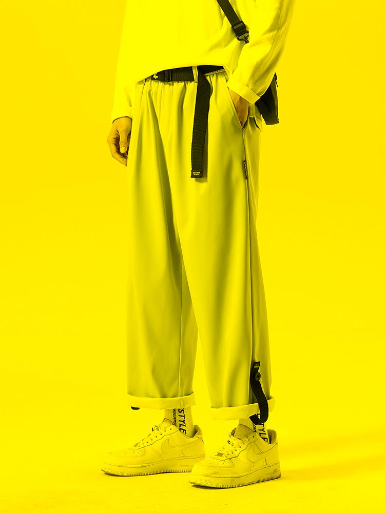 

Men's Pants Mens Harem Fashion Summer Style Joggers Baggy Sweatpants Hip Hop Street Wear Solid Color Big Loose Oversize ClothingMen's, Black