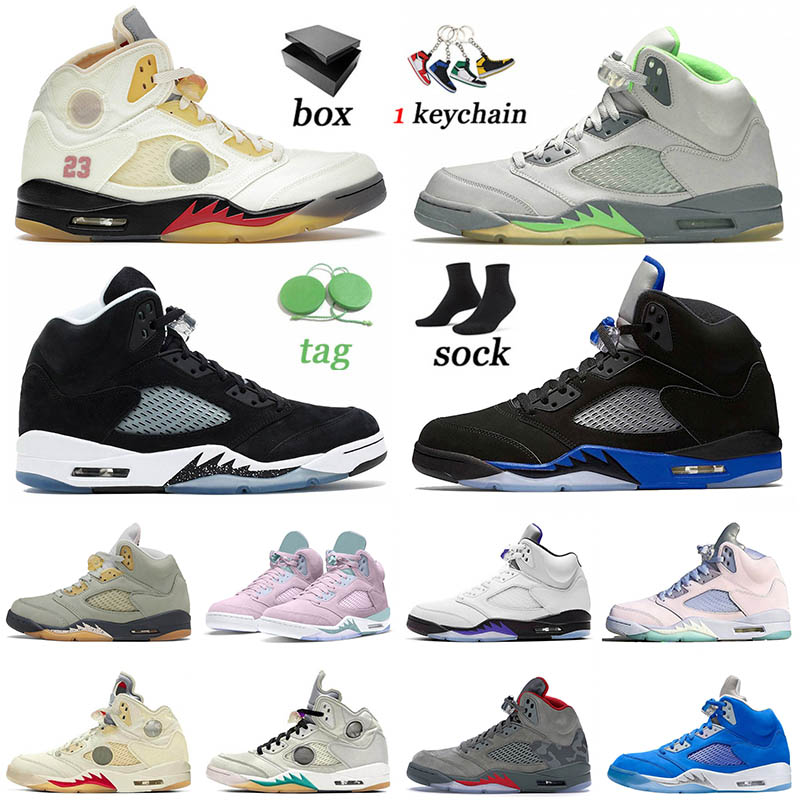 

5 5s Jumpman Basketball Shoes Size 40-47 What The Valentines Day Laser Crimson Voltage Purple Raging Bull UNC Easter Womens Mens Sneakers Trainers, D33 light aqua 36-47