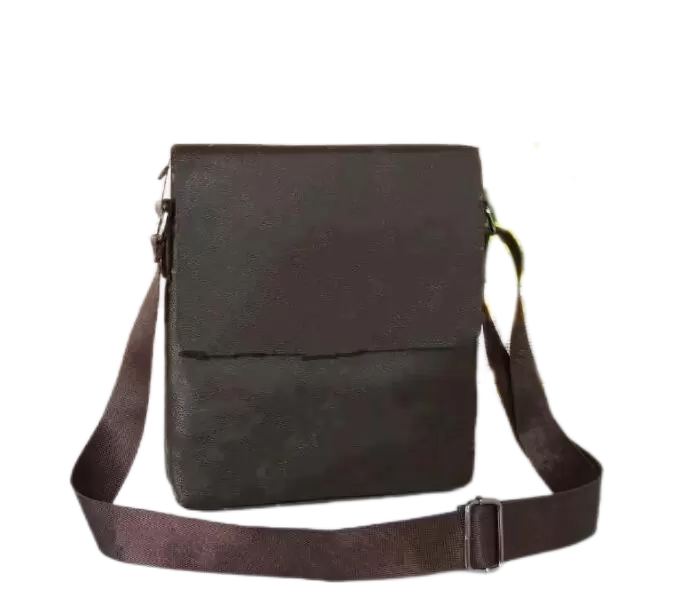 

Casual Luxury Designer Fashion Mens Handbags Purses Bag Leather Shoulder Crossbody Bags Men Print Plaid Flower Purse Clutch Male Strap Belt Small Messenger 186, Brown old flower