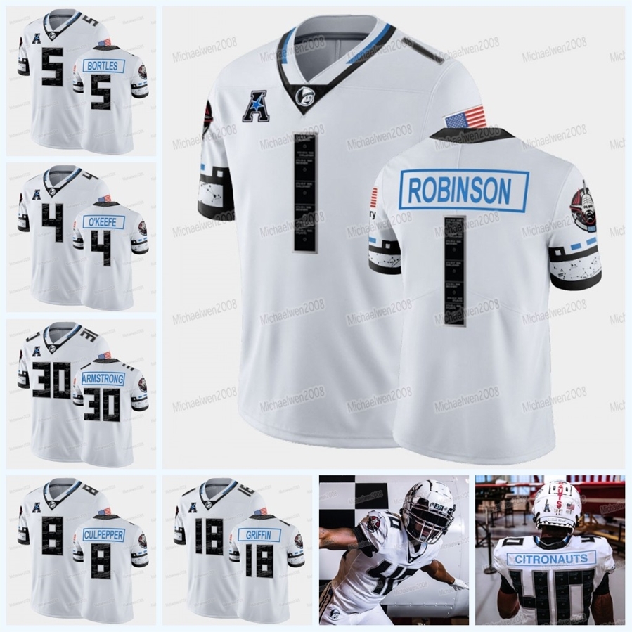 

MitNess UCF Knights Space Game Football Jersey NCAA College 40 CITRONAUTS Daunte Culpepper Breshad Perriman Dillon Gabriel Isaiah Bowser Jaylon, Men
