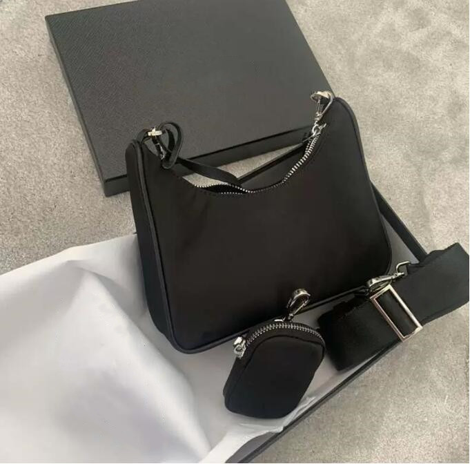 

2022 Luxury Designer Sale 2005 Nylon Bags Three Piece Handbags One Shoulder Crossbody Bag Underarm Wandering Tote Bags With Boxes, Not for sale