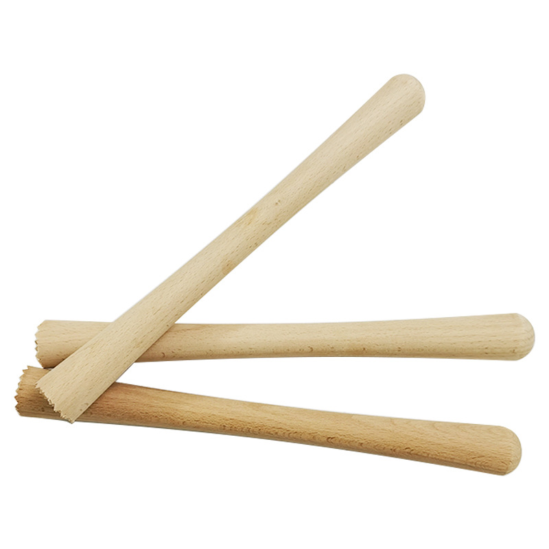 

10pcs Kitchen Tamper Crushed Stick Acacia Wood Cocktail Mojito Muddler Popsicle