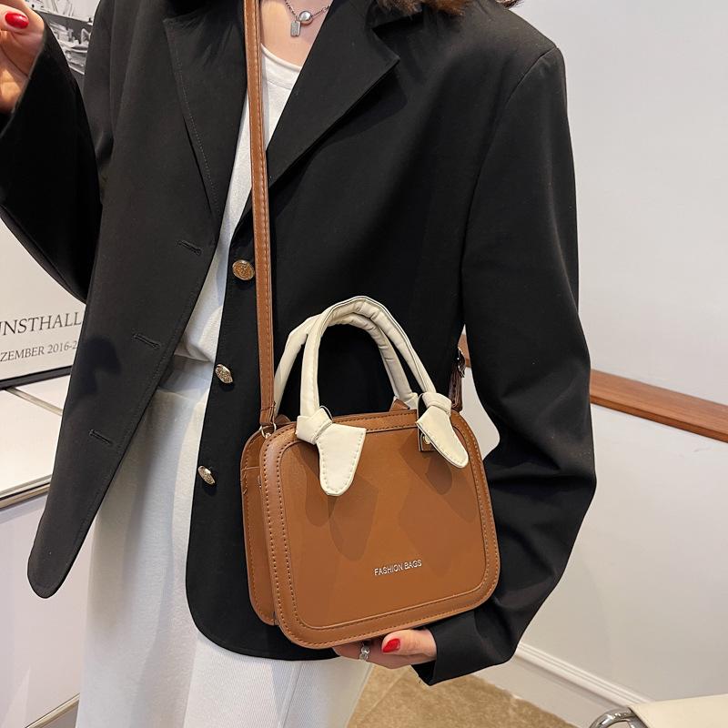 

HBP spring minimalist bags fashion casual handbank shoulder handbag foreign gas small square bag, Beige