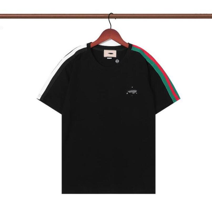 

202GG Men T Shirts Tees Cotton Casual Striped GGity T-Shirt GU Design High Quality Men's Clothing, 05