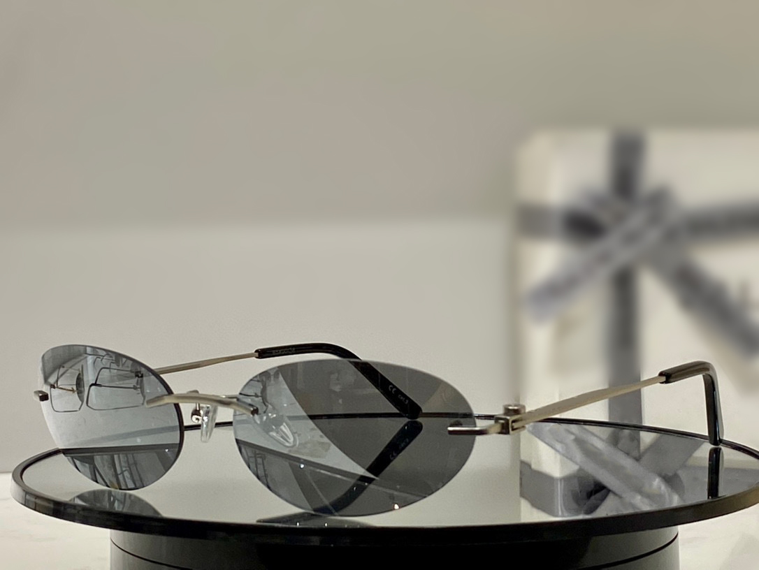 

Sunglasses For Women Summer 0179 Style Anti-Ultraviolet Retro Plate Frameless Glasses Random Box