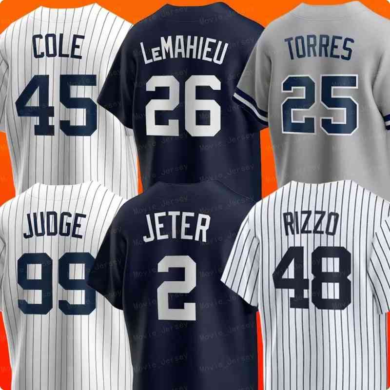 

99 Aaron Judge 27 Giancarlo Stanton Jersey 48 Anthony Rizzo 45 Gerrit Cole Derek Jeter Baseball Jerseys Mariano Rivera Mantle Aroldis Chapman DJ LeMahieu, Men