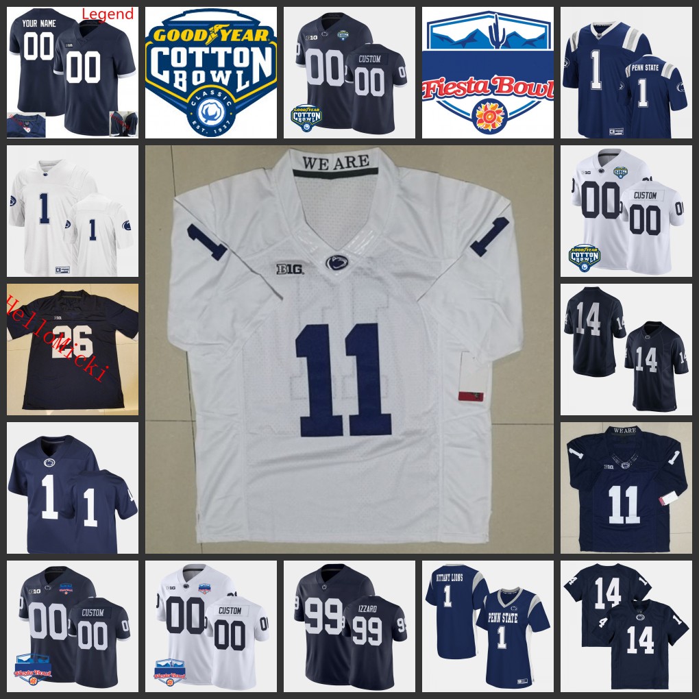 

2022 NCAA Custom Penn State Nittany Lions Stitched Football Jersey 26 Caziah Holmes 2 Ta'Quan Roberson 2 Keaton Ellis 24 Keyvone Lee 28 Devyn Ford 21 Noah Cain Jerseys, Women navy