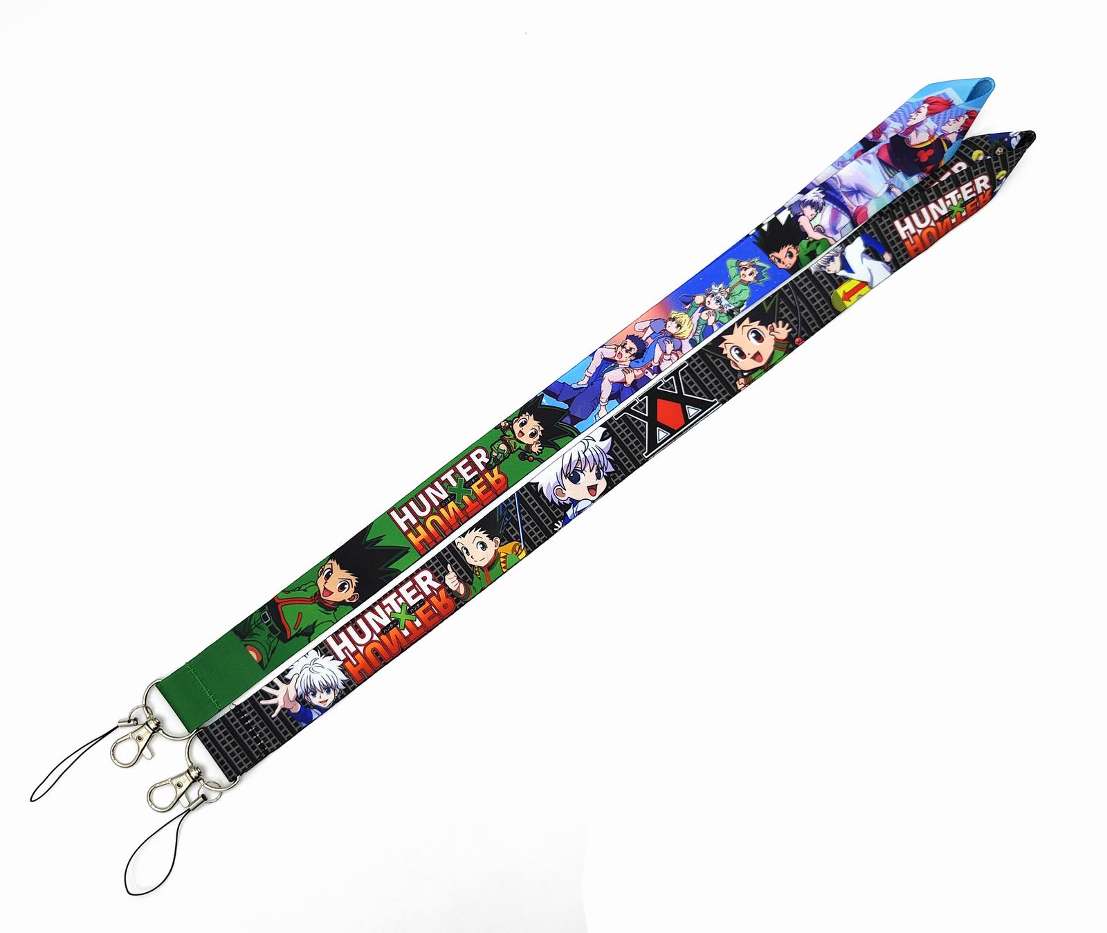 

10 Pack HUNTER Cartoon Anime Lanyard Key Chain Neck Strap Key Camera ID Phone String Pendant Party Gift Accessories Small Wholesale