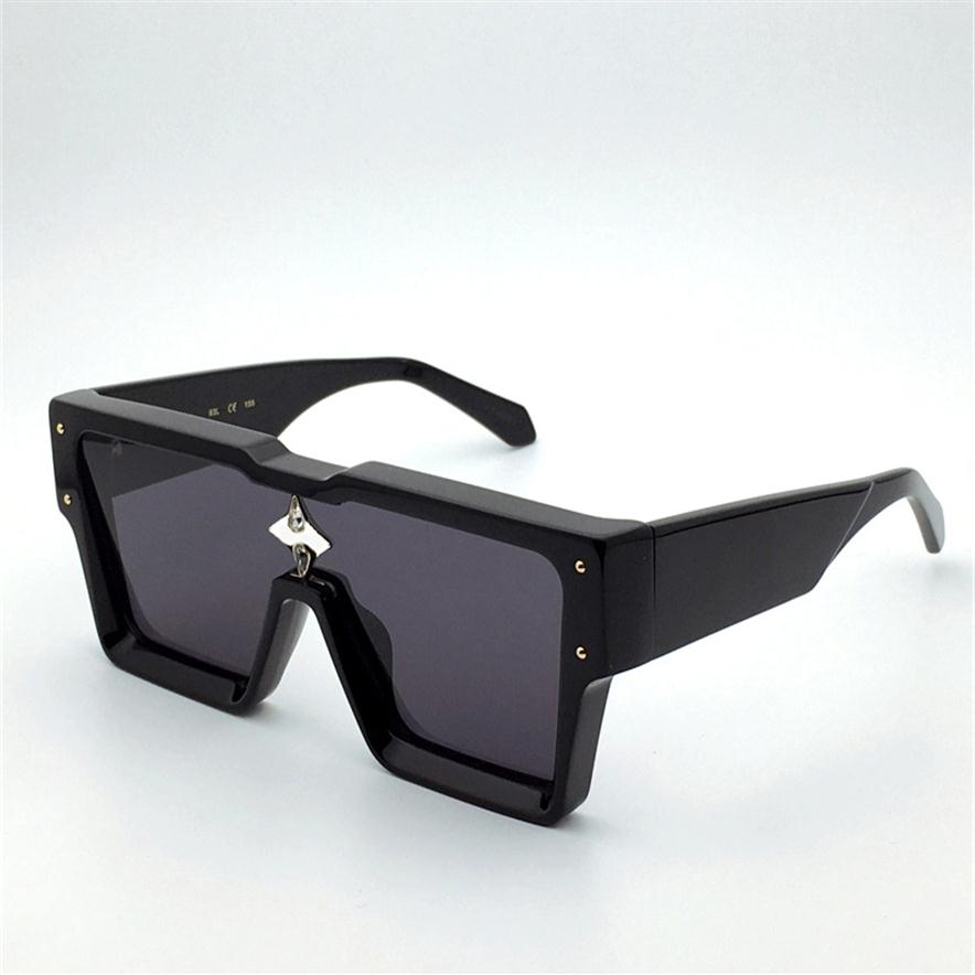 

Fashion Luxury Designer Cyclone Sunglasses Men Classic Vintage square thick plate frame glasses Avant-garde unique style top quali2728