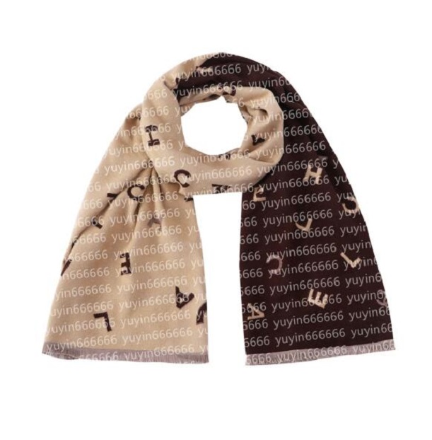 

2022 Wool Scarfs Winter Luxury 100% Cashmere Scarf Men Women High End Designer Classic Letter pattern Pashmina shawl Scarves New Gift Fashion with box