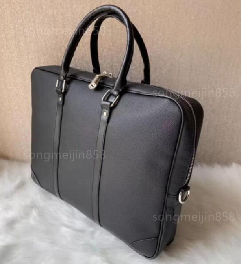 

Top quality Damier GrapHite Bags Porte Documents Voyage Laptop Package Classic Designer Bags Handbag Leather Men Briefcase Business Package N41478, Split
