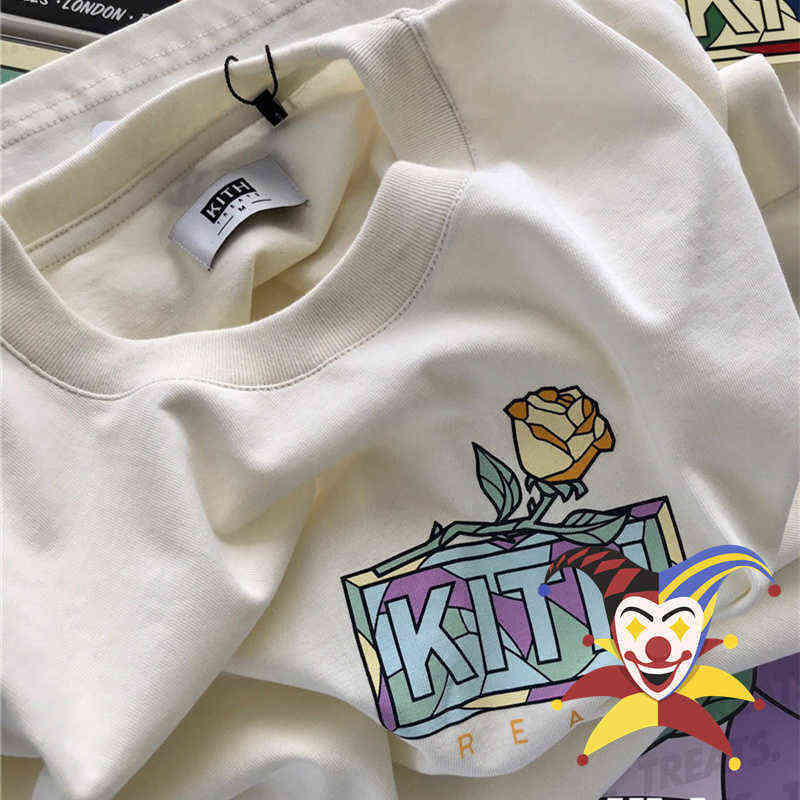 

Designer t shirts for men Kith Diamond Short Sleeve plain black T-shirt fashion Clothing Brand Round Neck Slim Social Spirit Guy Half Man 00106, This item does not ship