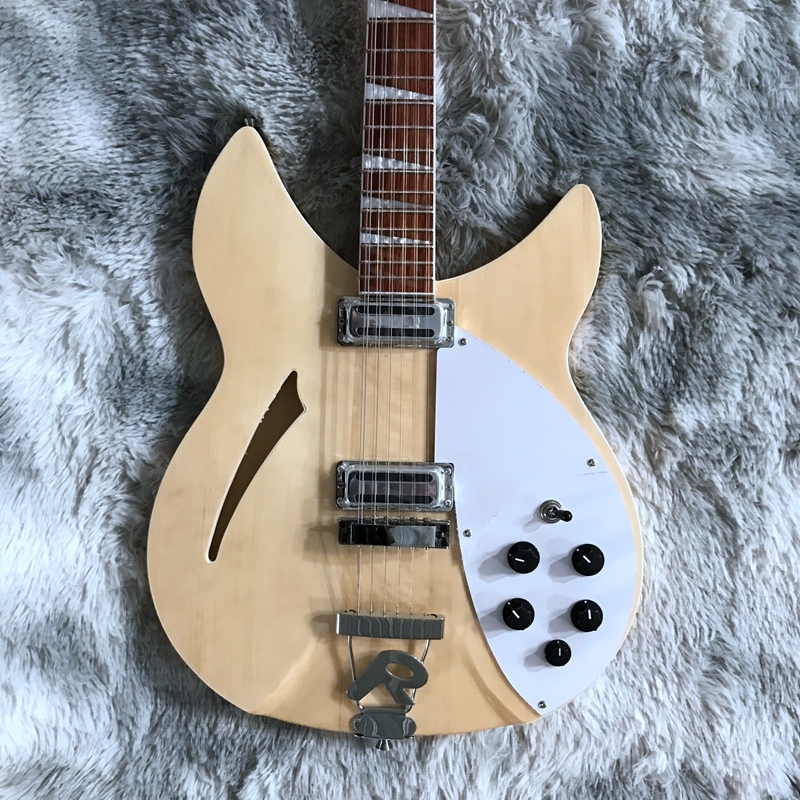 

electric guitar Rick 12 strings right hand natural wood color Wholesale price