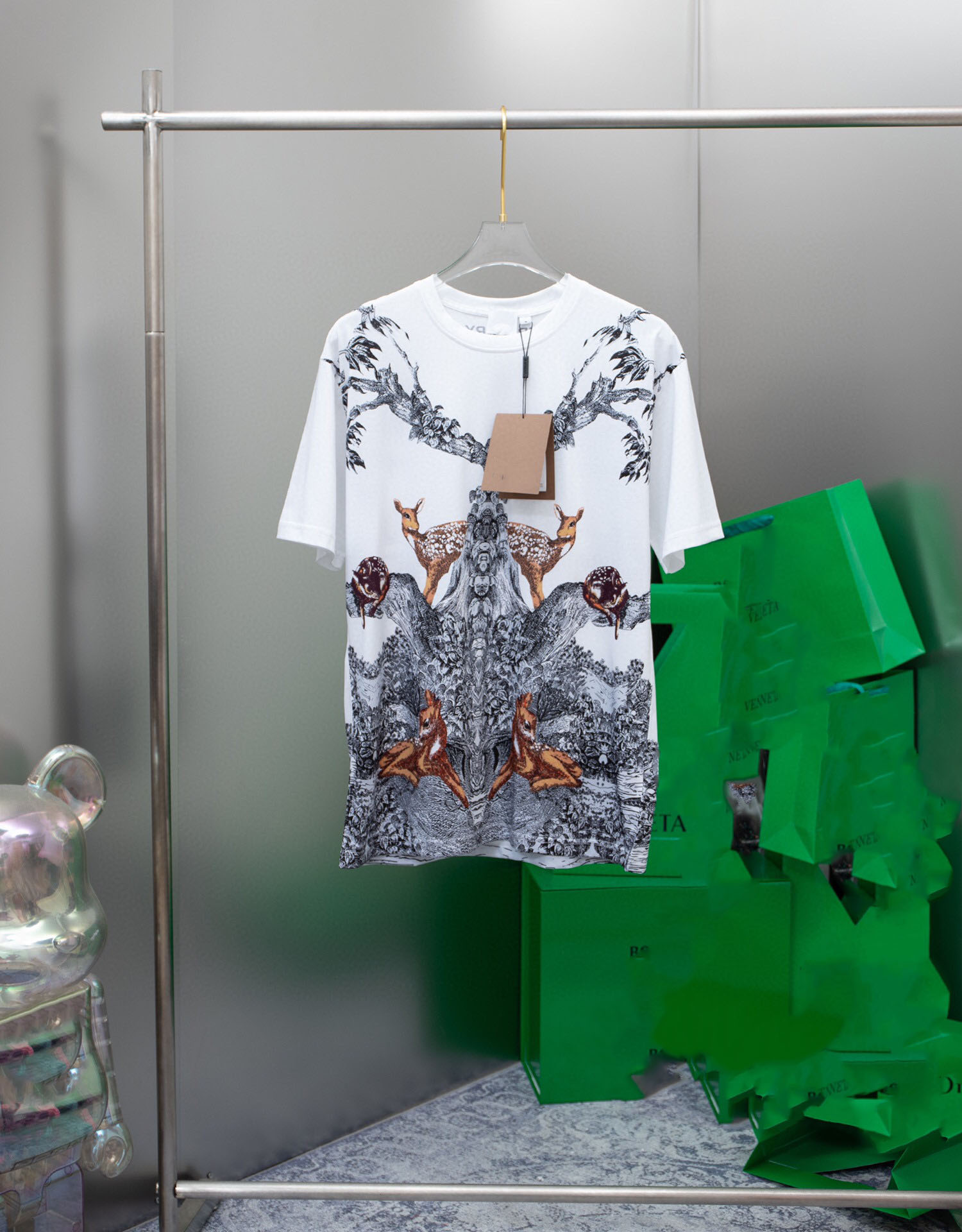

Mens T Shirts Summer t-shirt cute dog Printing cotton shirt Hip Hop Fashion Men Women Short Sleeve Tees Plus multiple choices cool pattern motorcycle t-shirt T4, White