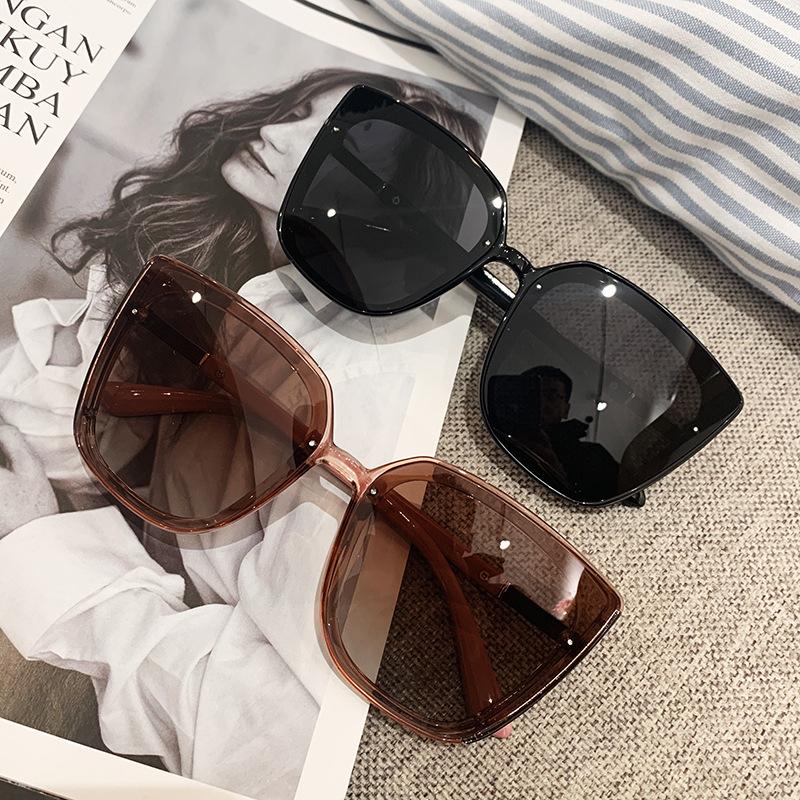 

Sunglasses Square Women 2022 Oversized For Wild Vintage Gradient Mirror Sun Glasses Gafas De Sol MujerSunglasses