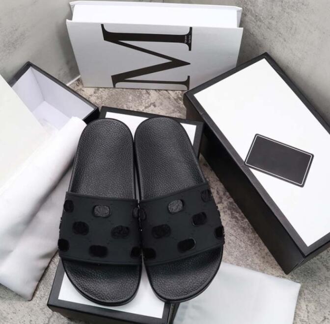 

Women Slides Slippers Summer Sandals Luxury ggity Hollow pattern Roman Slippers Outdoor Non-slip Beach Shoes Size 35-46 with original box, 023