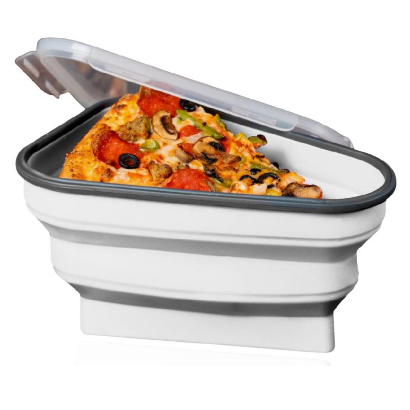 

Storage Bottles & Jars Perfect Silicone Pizza Pack Reusable Box Organizer Expands Adjustable Slice Container Save Space 2022Storage JarsStor