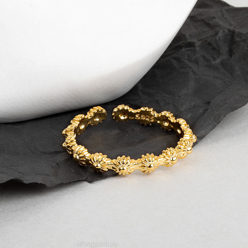 

2022 Ch Chrome Original Design Ring New Style Ins Feminine Temperament Index Finger Light Luxury Line Hearts Designer Jewelry Pyuf