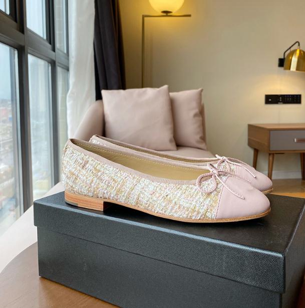 

Luxury ballet shoes women stitching braided bow shoe round toe Leather printing colorblocking bowknot ladies flat shoes 34-42, 20