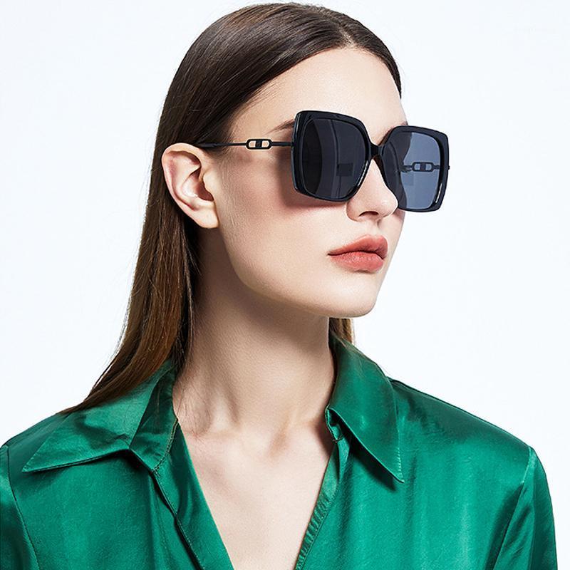 

Sunglasses Gradient Women Vintage Polarized UV400 Lens Sun Glasses Luxury Crystal Ladies Outdoor Fashion Eyewear For Female 305