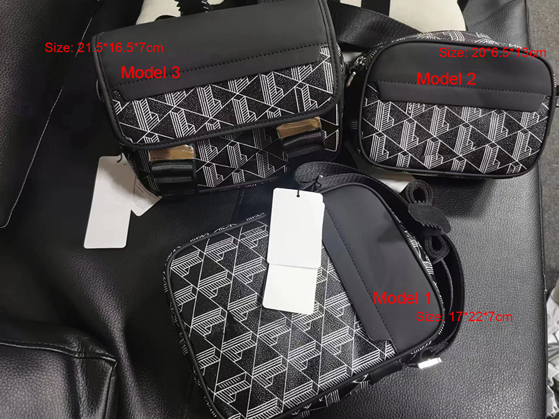 

Code 1349 Fashion PVC Men Women Messenger Bag Man Woman Shoulder Bag Male Lady Cross Body Bags 3 Models High Quality, Model 2