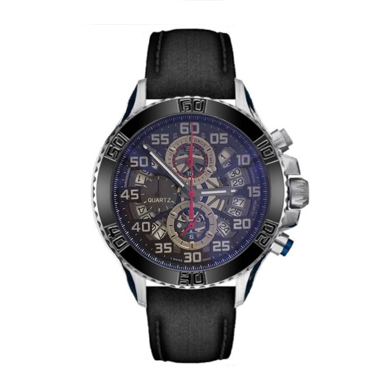

Mens Designer Watches Chronograph Quartz Movement Watches montre de luxe Man Sports Wristwatch Relogio Masculino Male Clock Luxury men watch, No.12