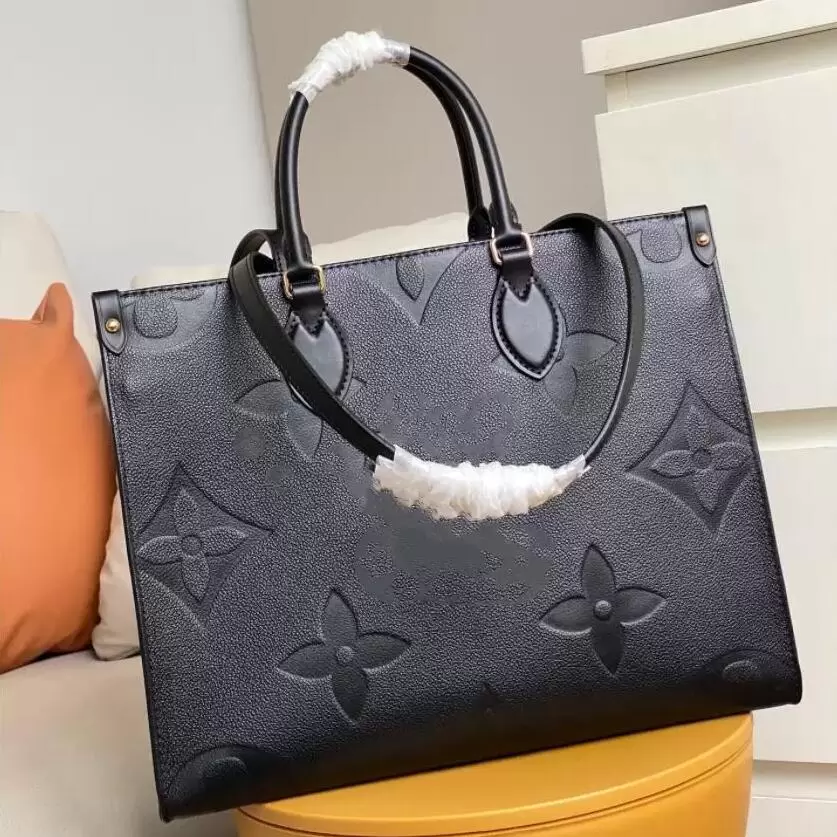 

ON THE GO Onthego Top Women Luxurys Designers Crossbody Bags Womens Handbags Purse Tote Bag Ladies Casual Tote PVC Leather Shoulder Tote Female Shopping Big Purs R88